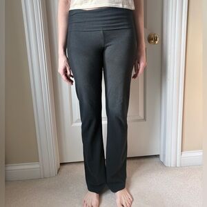 Victoria’s Secret Black Yoga Pants Foldover Pants Size Small Workout Stretchy